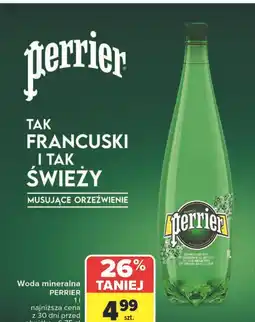 Carrefour Woda naturalna Perrier oferta