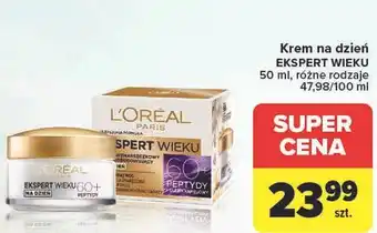 Carrefour Krem na dzień L'oreal Ekspert Wieku 60+ oferta