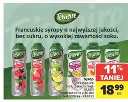 Carrefour Syrop raspberry zero Teisseire oferta