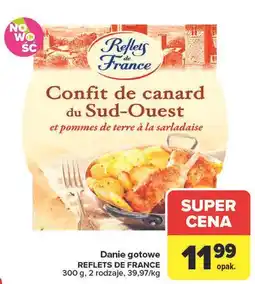 Carrefour Danie gotwe confit de canard du sud-ouest Reflets De France oferta