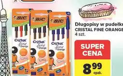 Carrefour Długopis cristal mix Bic Cristal oferta