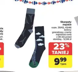 Carrefour Skarpety męskie roz. 39-46 oferta