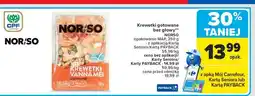 Carrefour Krewetki gotowane Norso oferta