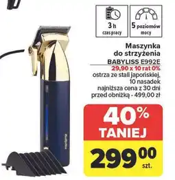 Carrefour Maszynka do strzyżenia e990e Babyliss oferta
