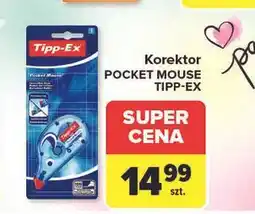 Carrefour Korektor w taśmie 5mmx6m Tipp-Ex oferta