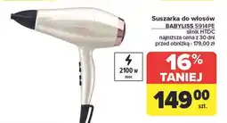 Carrefour Suszarka do włosów 5914pe Babyliss oferta