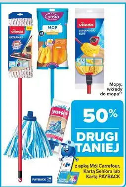 Carrefour Zapas do mopa York oferta