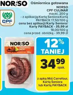 Carrefour Macki ośmiornicy Norso oferta