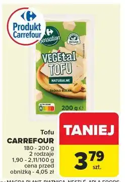 Carrefour Tofu naturalne Carrefour Sensation oferta