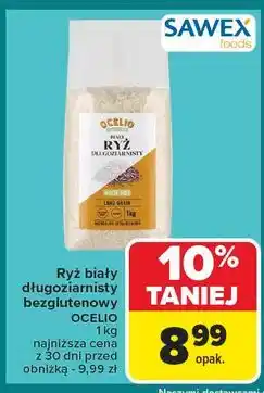 Carrefour Ryż długoziarnisty biały Ocelio oferta
