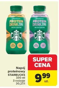 Carrefour Napój chocolate mocha Starbucks oferta