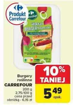 Carrefour Burger roślinny Carrefour Sensation oferta
