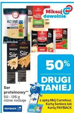 Carrefour Serowa pałeczka high protein Milkeffekt oferta