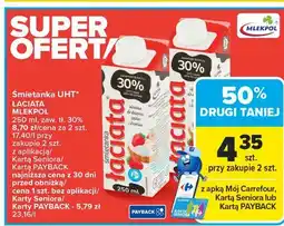 Carrefour Śmietanka 30% Łaciata oferta