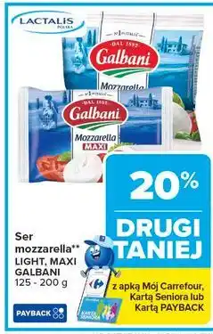Carrefour Ser mozzarella maxi Galbani oferta