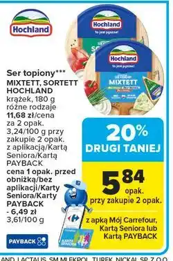Carrefour Ser topiony mixtett Hochland oferta