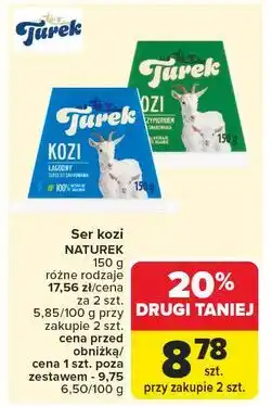 Carrefour Ser kozi ze szczypiorkiem Turek Naturek oferta