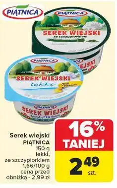 Carrefour Serek lekki Piątnica Wiejski oferta