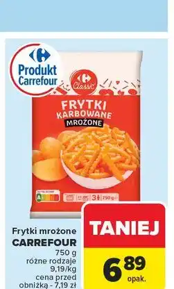 Carrefour Frytki karbowane Carrefour oferta