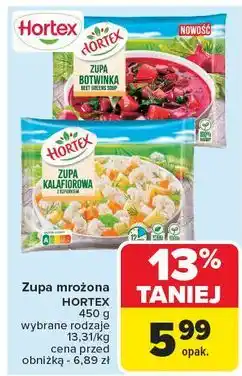 Carrefour Zupa kalafiorowa z koperkiem Hortex oferta
