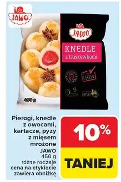 Carrefour Pyzy z mięsem Jawo oferta