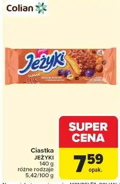 Carrefour Ciastka classic Jeżyki oferta