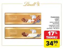 Carrefour Czekolada gold mleczna Lindt oferta