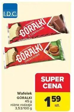 Carrefour Wafelek czekoladowy Góralki oferta