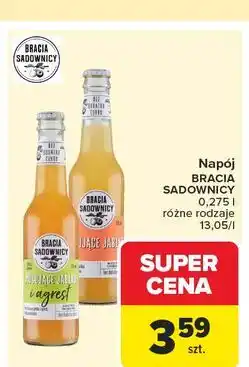 Carrefour Napój musujące jabłko Bracia Sadownicy oferta