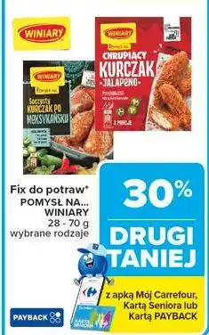 Carrefour Chrupiący kurczak jalapeno Winiary Pomysł Na oferta