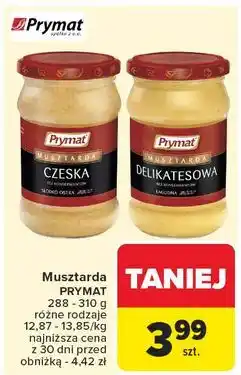 Carrefour Musztarda delikatesowa Prymat oferta