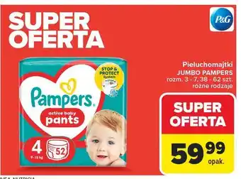 Carrefour Pieluchomajtki 4 Pampers Pants oferta
