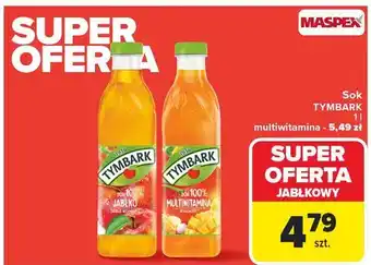 Carrefour Sok multiwitamina Tymbark oferta