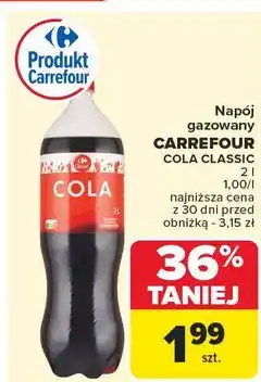 Carrefour Napój cola Carrefour oferta