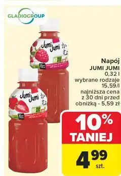 Carrefour Napój malina Jumi oferta