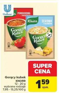 Carrefour Serowa z grzankami Knorr Gorący Kubek oferta