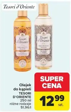 Carrefour Olejek do kąpieli riso & tsubaki Tesori D'oriente oferta