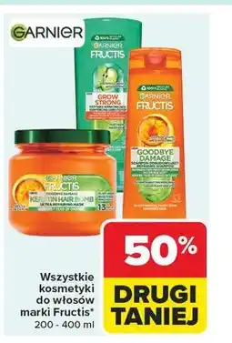 Carrefour Maska do włosów Garnier Fructis Keratin Hair Bomb oferta