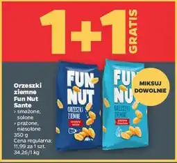 Netto Orzeszki ziemne Fun Nut Sante oferta