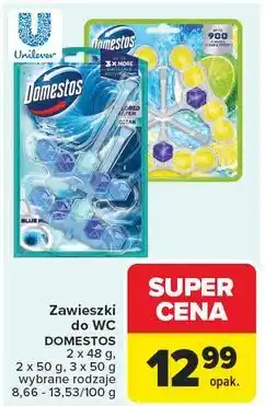 Carrefour Kostka do wc lime Domestos Power5 oferta