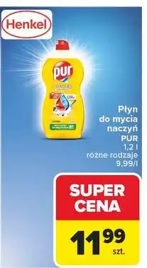 Carrefour Płyn do naczyń lemon Pur Power oferta