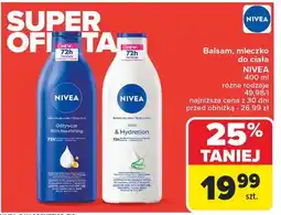 Carrefour Balsam do ciała aloe & hydtarion Nivea oferta