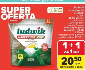 Carrefour Kapsułki do zmywarki Ludwik Maxx Power oferta