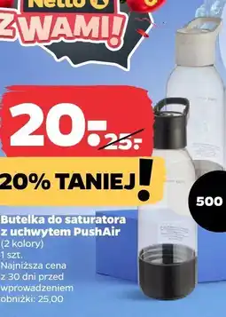 Netto Butelka do saturatora PushAir Dafi oferta