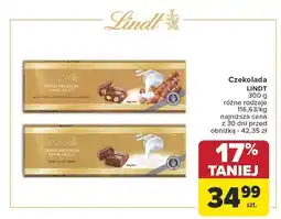 Carrefour Czekolada Lindt oferta