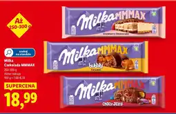 Lidl Czekolada Milka MMMAX różne rodzaje oferta