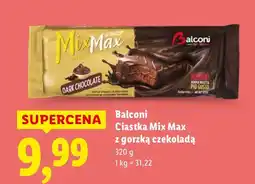 Lidl Ciastka Balconi Mix Max z gorzką czekoladą oferta