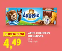 Lidl Ciastka Lubisie z nadzieniem czekoladowym oferta