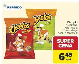 Carrefour Chrupki Cheetos różne rodzaje oferta