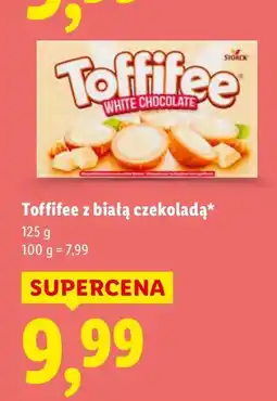 Lidl Czekolada Toffifee z białą czekoladą oferta
